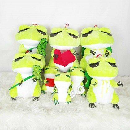 TRAVEL FROG SOFTTOYS/PLUSHTOYS/KIDSTOYS 50CM 旅行青蛙娃娃玩具公仔50厘米